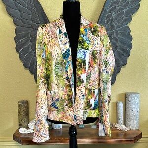 River Island Floral Blazer Suit Jacket